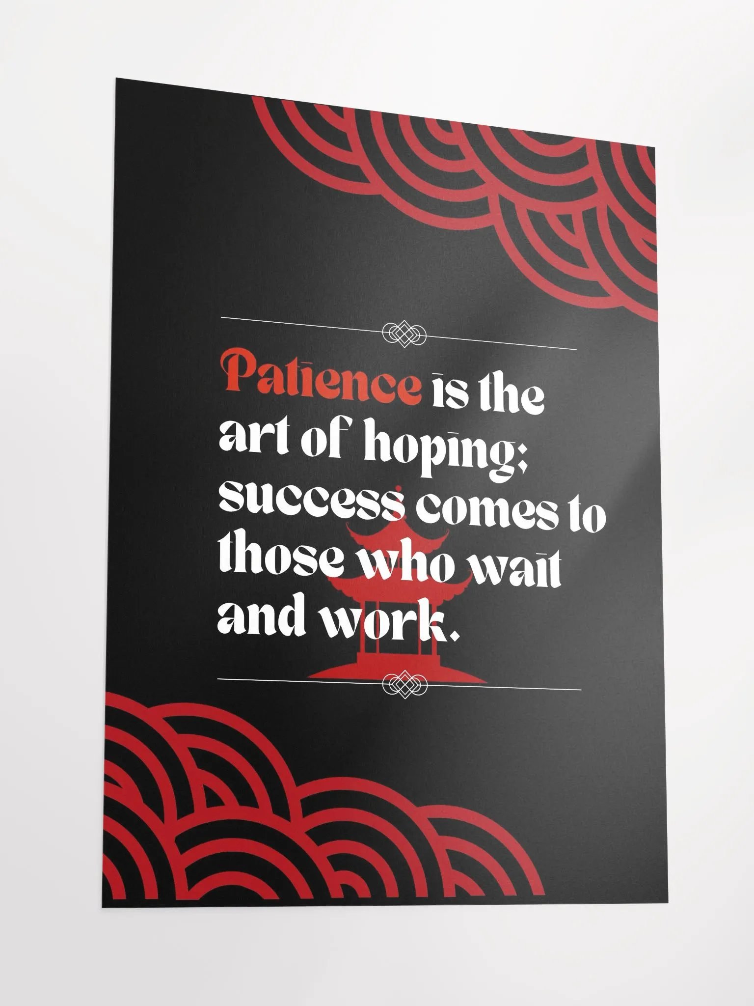 Inspirational Quote Art Poster - 