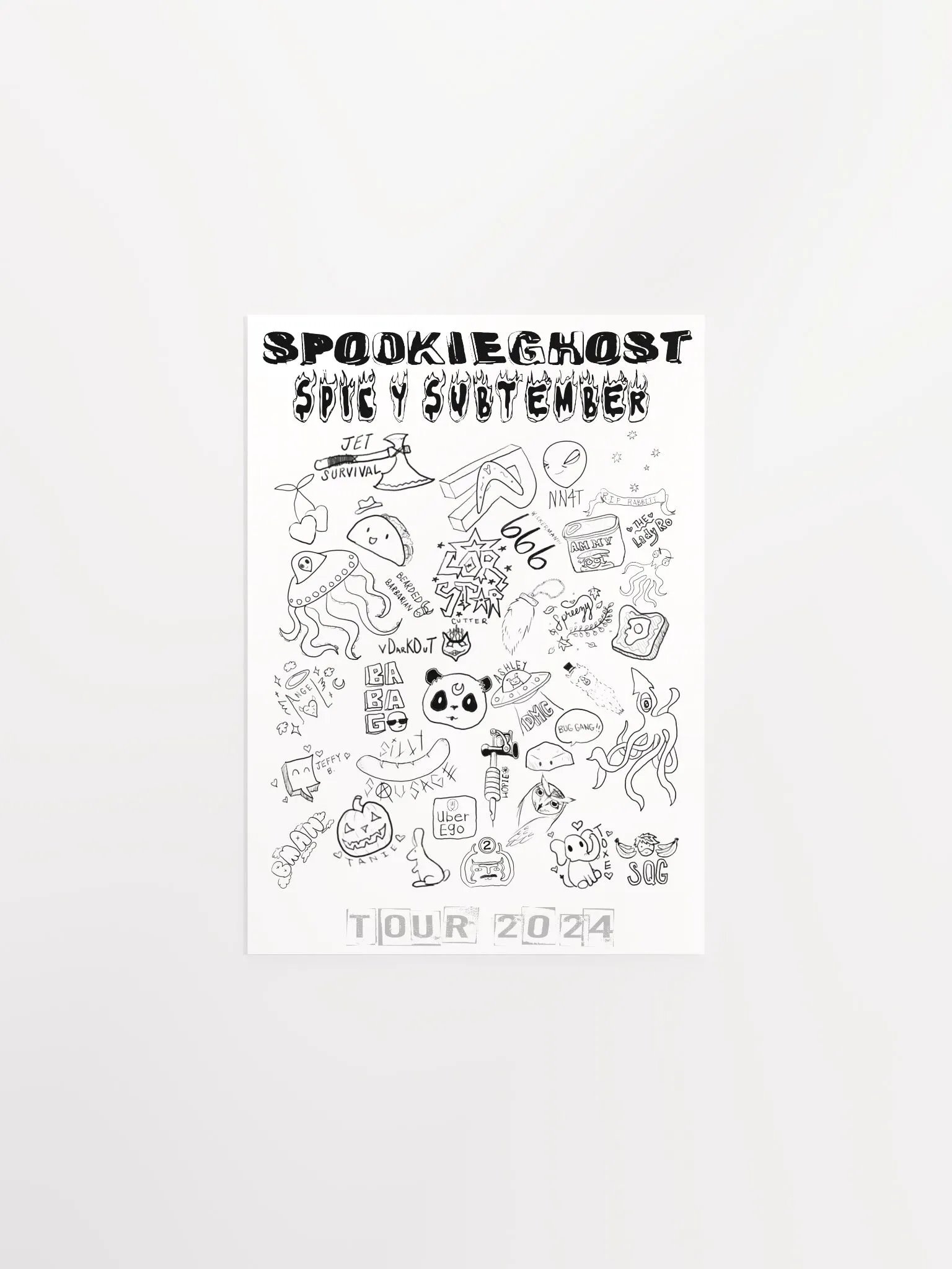 spo0kieghost SPICY SUBTEMBER POSTER product image (3)