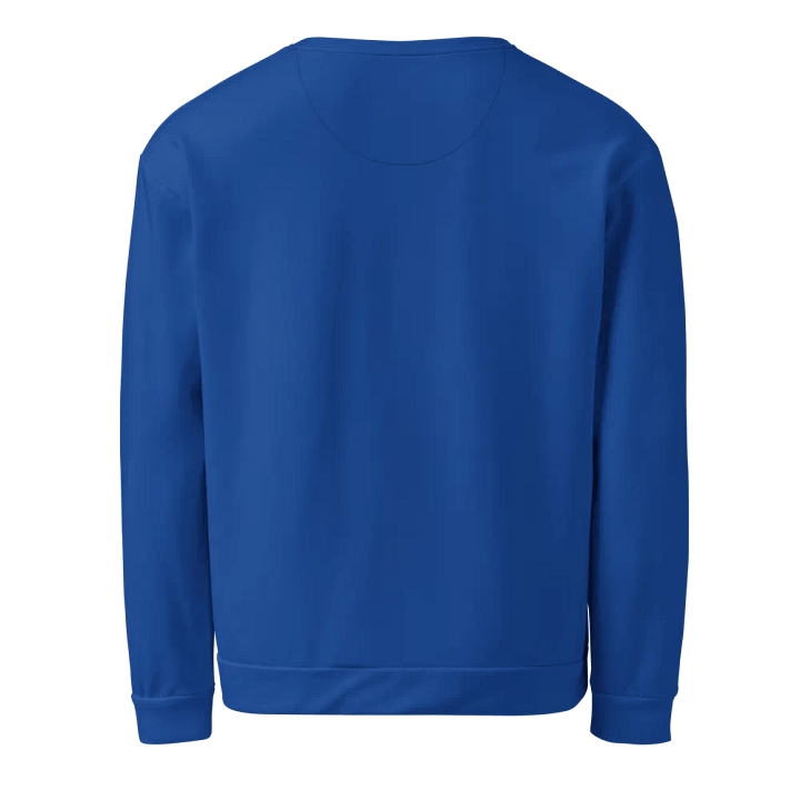 Plain Ocean Blue True Summer Unisex Recycled Polyester Heavyweight Premium Sweatshirt by Treasure Pie product image (2)