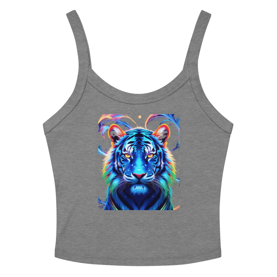 Neon Tiger Abstract Women's Tank Top Bella+Canvas (Women's) product image (13)