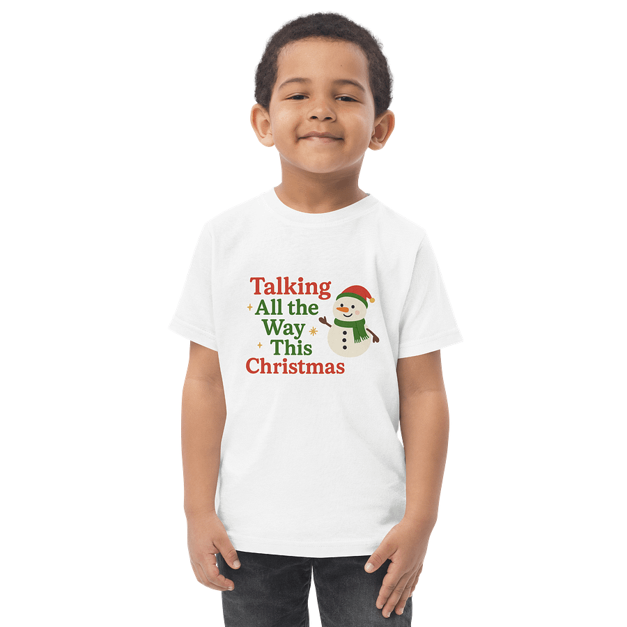 Talking Snowman Toddler Tee product image (1)