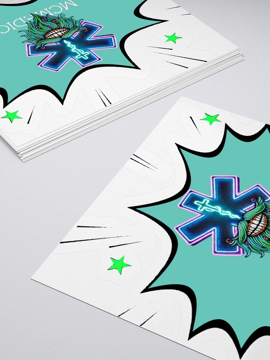 💥 McMedic Comic-Style Sticker 🚑🎮 product image (12)