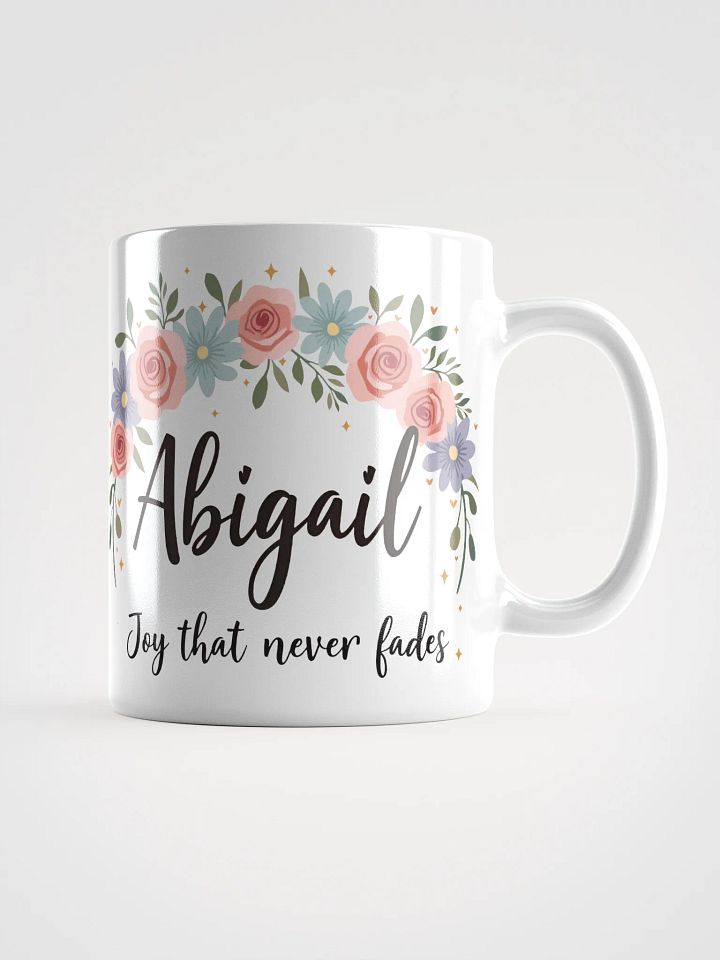 Abigail Mug: Celebrate Joy That Never Fades with Personalized Elegance product image (1)