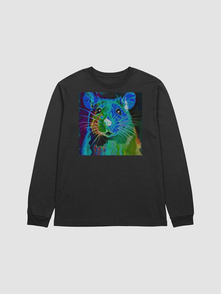 Abstract ratty long sleeved t shirt product image (1)