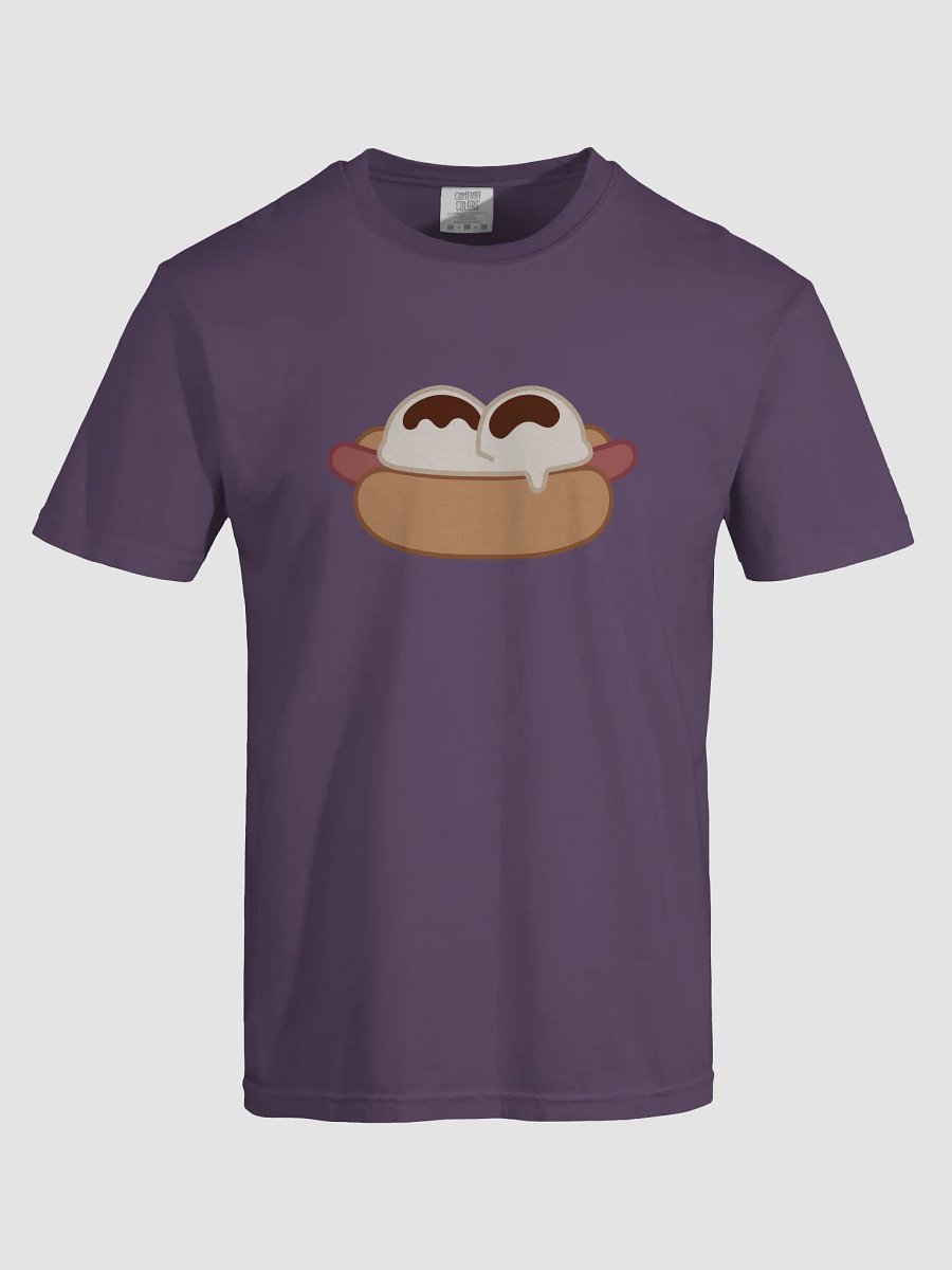 Ice Cream on a Hot Dog Big Artwork Heavyweight Tee product image (57)