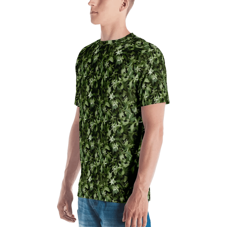 DARK GREEN CAMO PATTERN T-SHIRT product image (4)