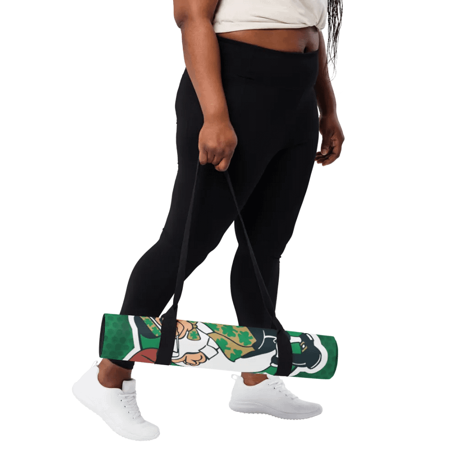 Lucky Leprechaun Yoga Mat product image (11)