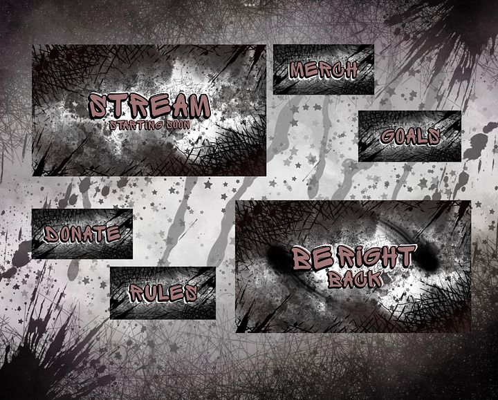 Grungy Stream overlay package product image (2)