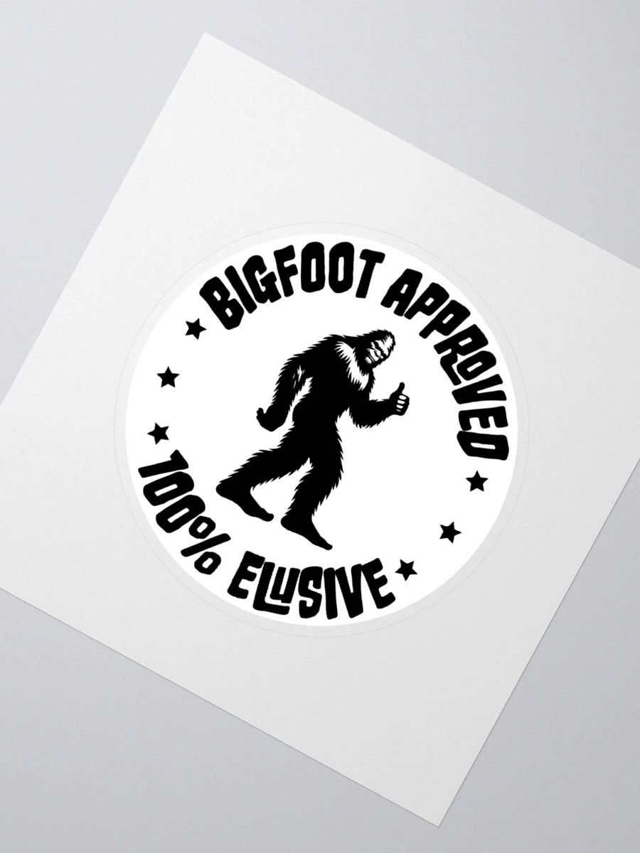 Bigfoot Approved Retro Sticker product image (6)