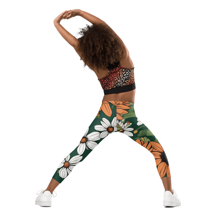 Blossom Burst Kids Leggings product image (12)