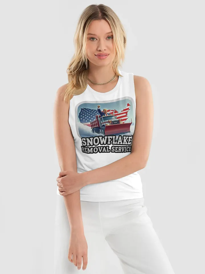 Women's Tank Top: Snowflake Removal product image (2)