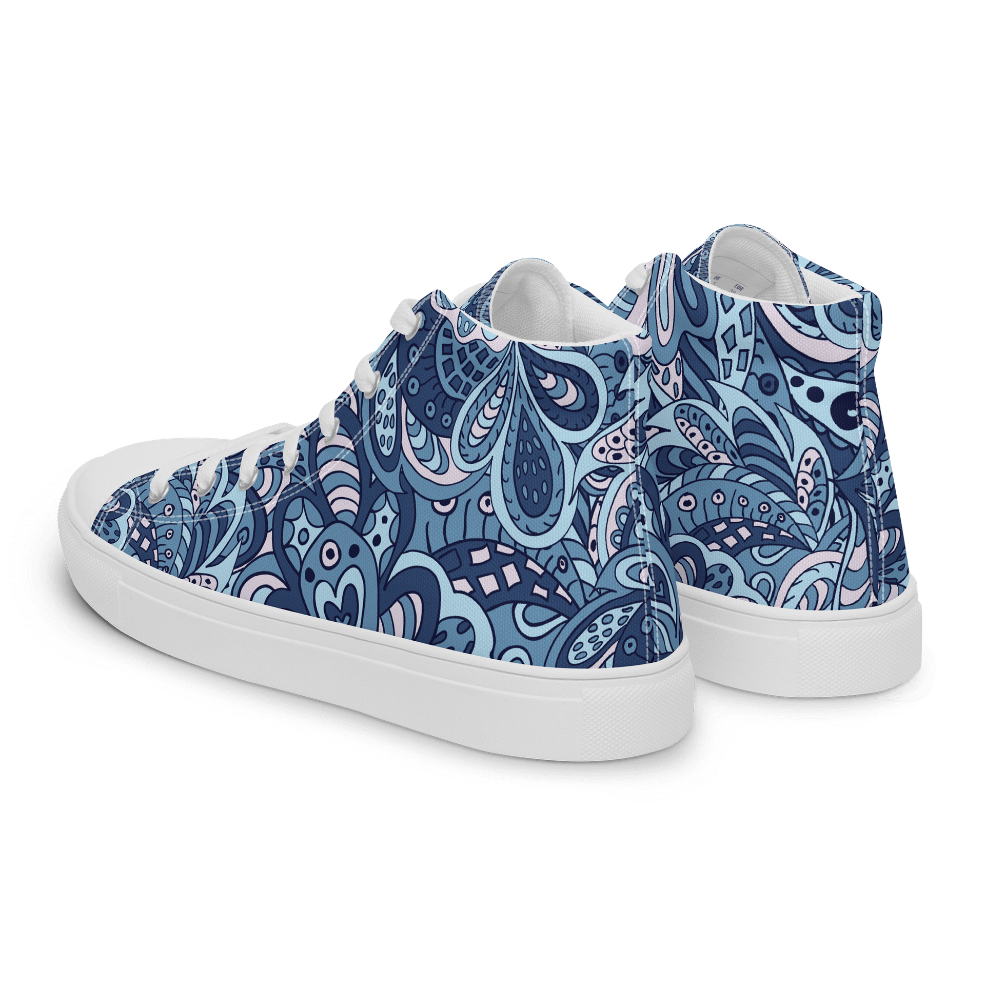 Symmetrical Floral High Tops product image (5)