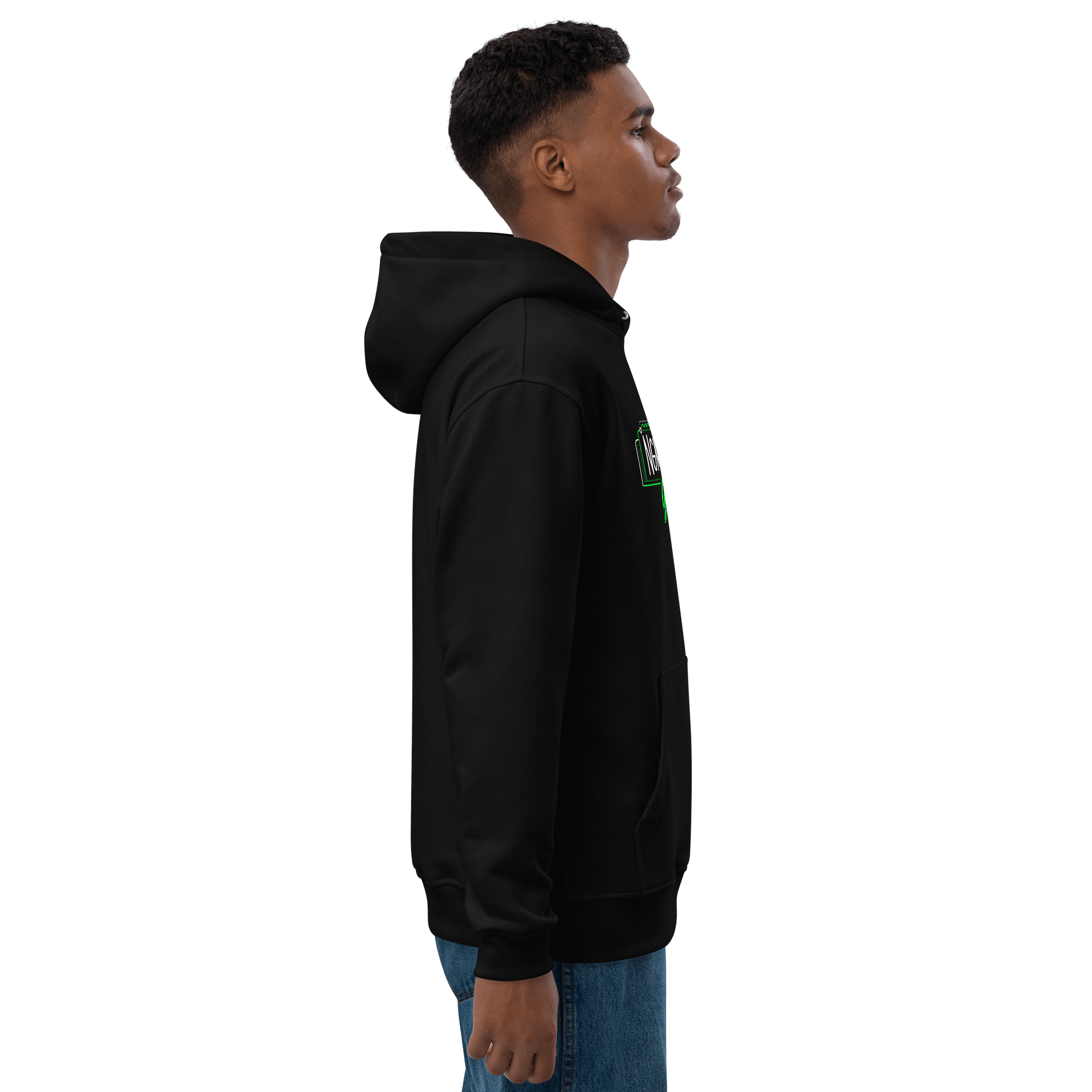 Retro Green Gaming Hoodie product image (3)