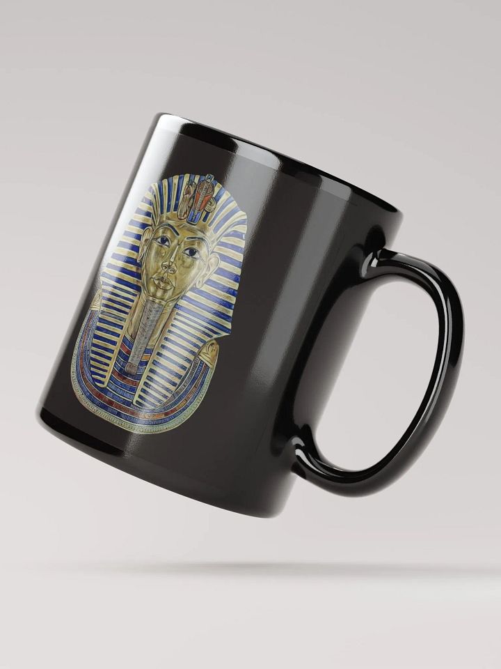 Tutankhamun Mask Mug (Black) product image (3)