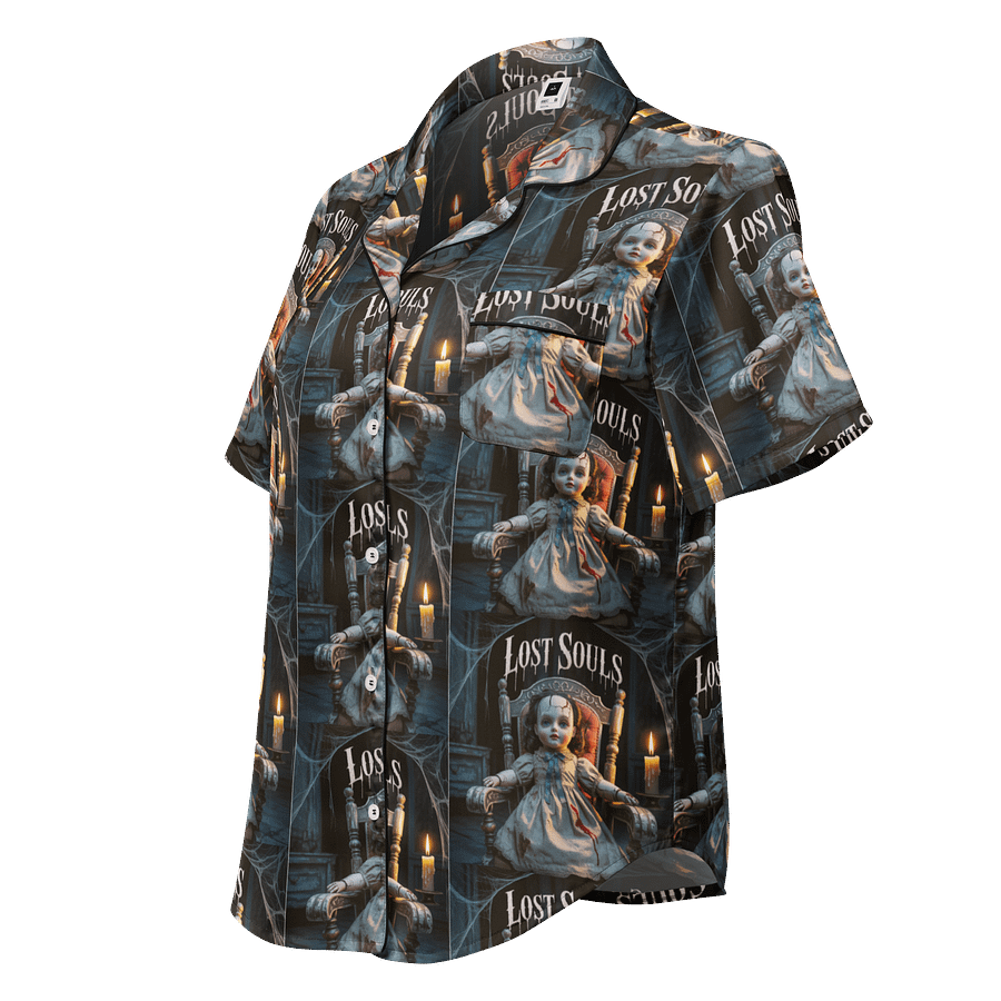 Midnight Veil Designs 'Lost Souls' Gothic Pyjama Top - All-Over Print Women's Short Sleeve product image (1)