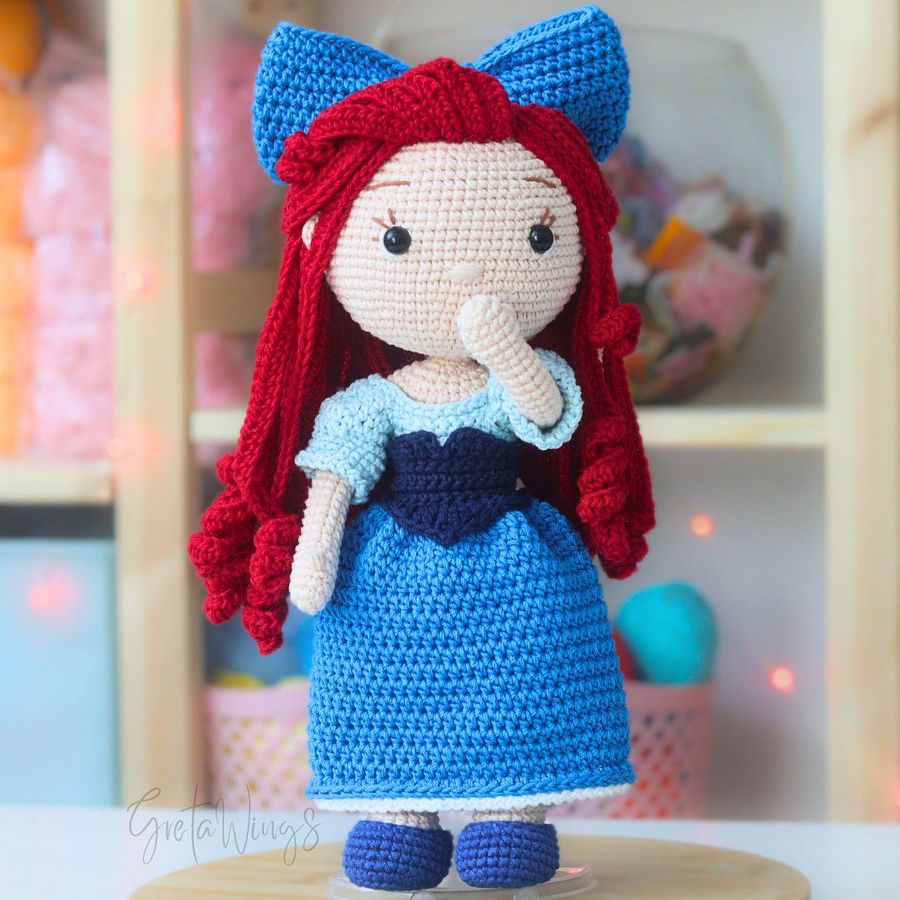 Bundle Ariel Amigurumi Patterns – Three Designs (Digital Download) product image (6)