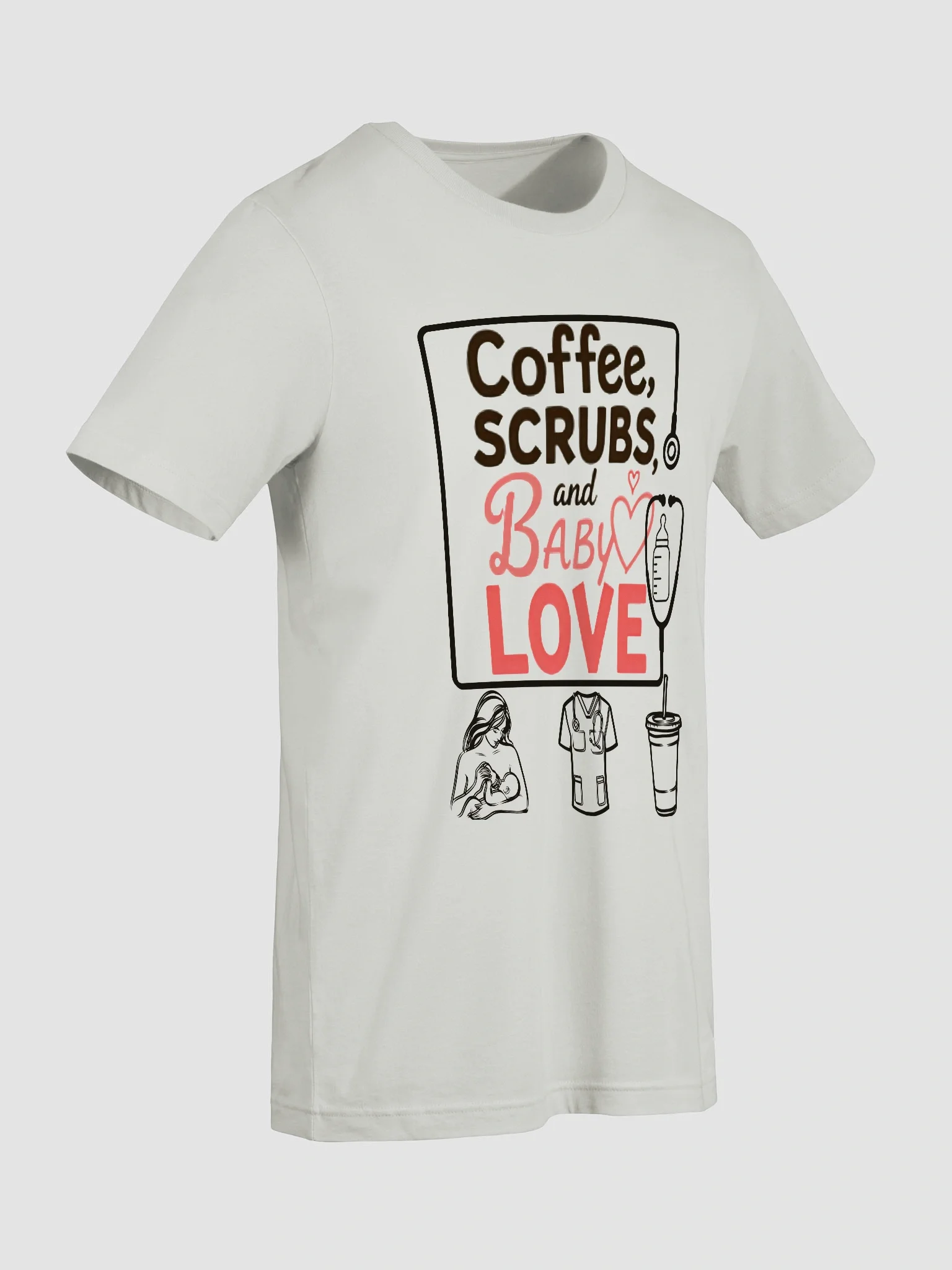 Heartfelt Medical Scrubs T-Shirt product image (33)