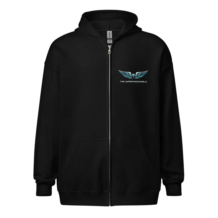 UP Zip Hoodie Black product image (1)