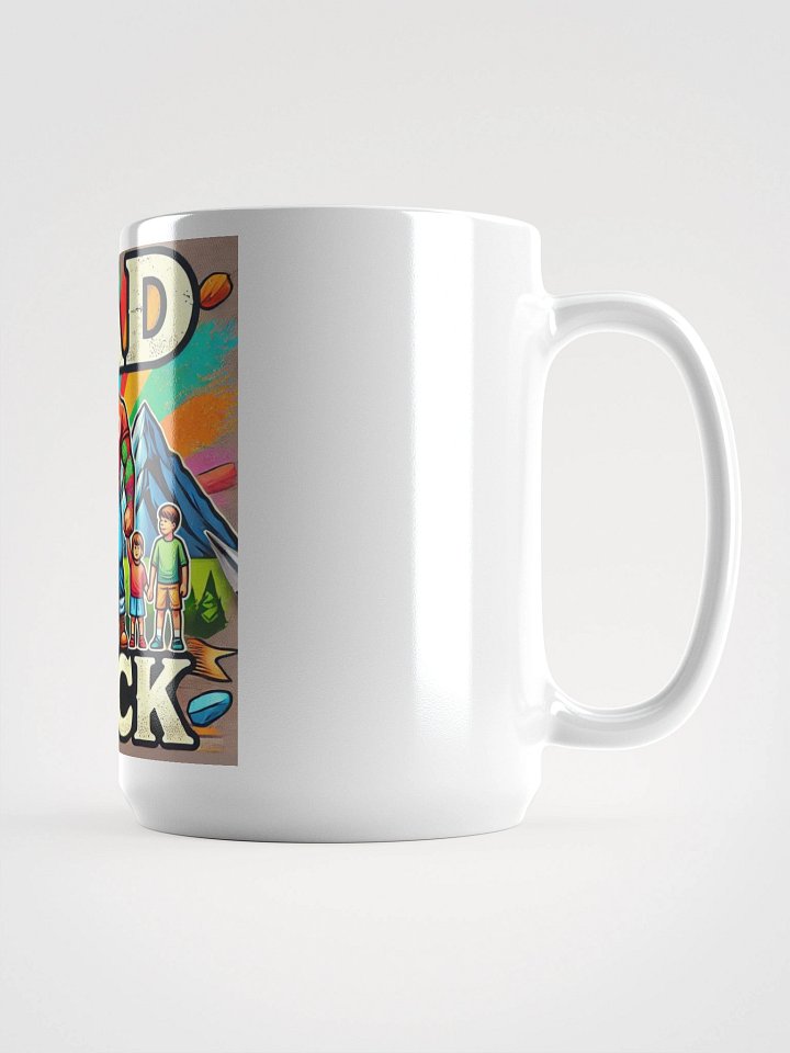 Dad The Rock White Glossy Mug product image (1)