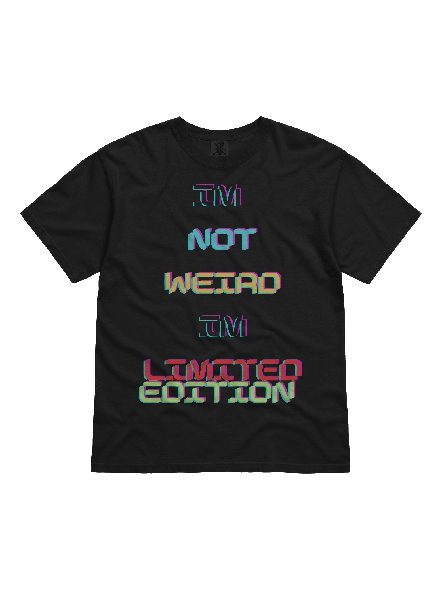 im not weird tshirt product image (1)