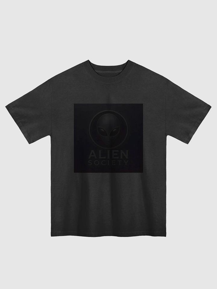 Galactic Oversized black Alien Society Tee product image (1)