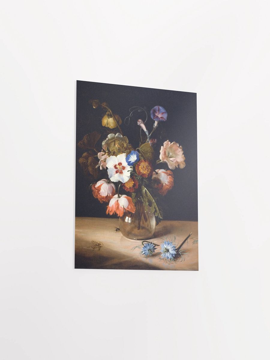 Flowers in a Glass Vase (1671) – Poster Print product image (16)