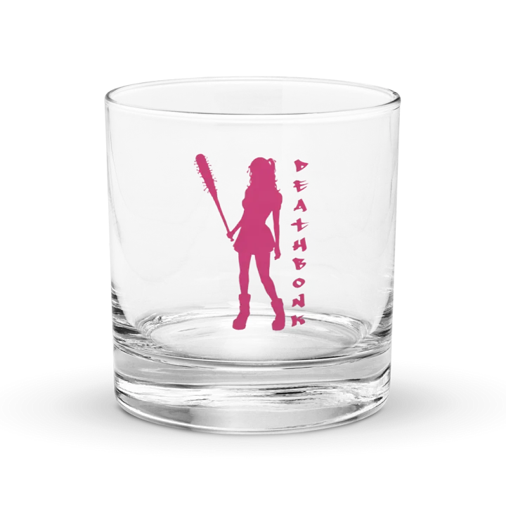 DEATHBONK Rocks Glass (pink) product image (1)