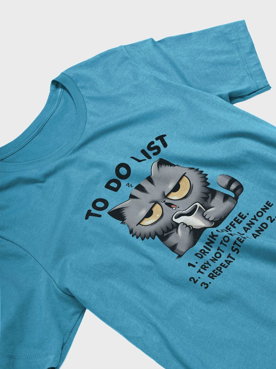 Grumpy Cat To-Do List Coffee Lover T-Shirt product image (3)