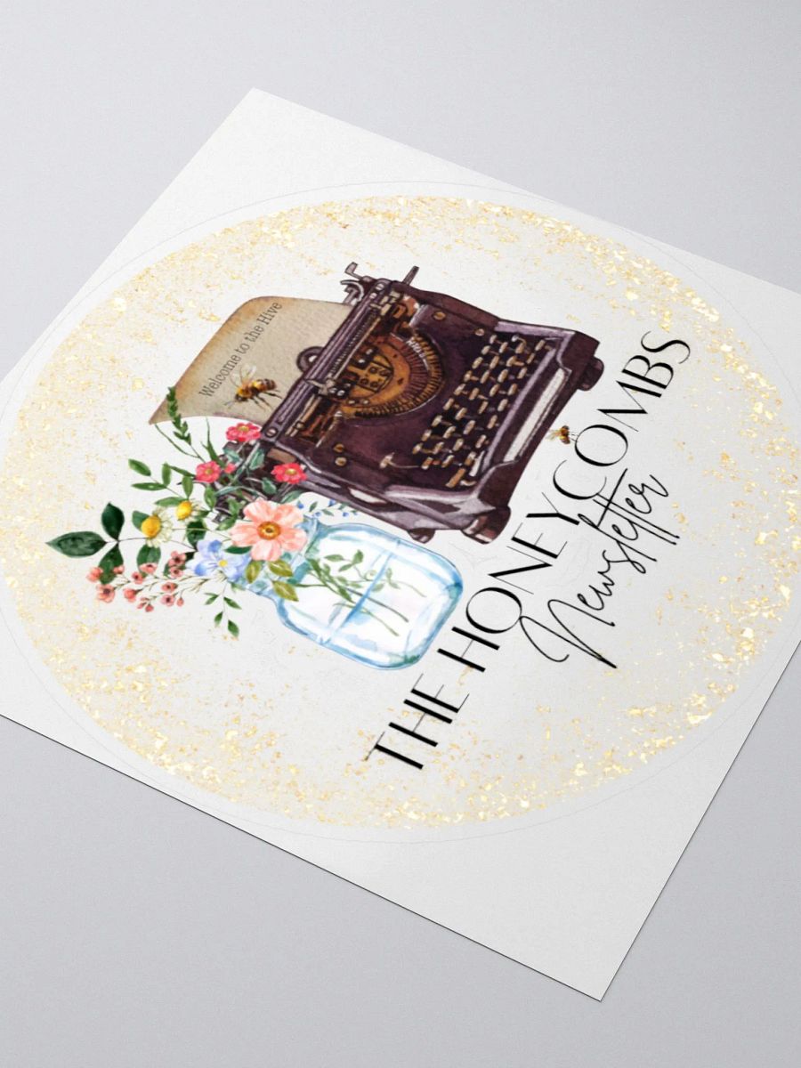 The HoneyCombs Hive Newsletter Sticker product image (3)