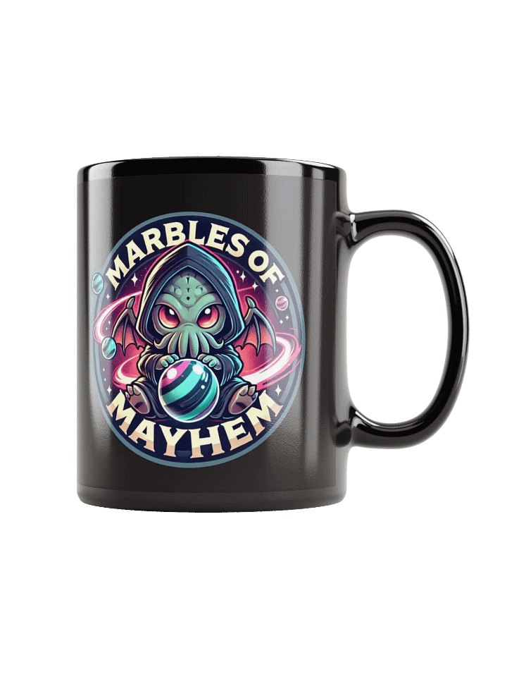Marbles of Mayhem Black Mug product image (1)
