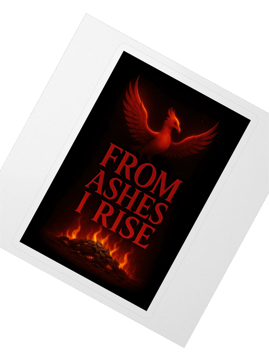 From Ashes I Rise Sticker product image (2)