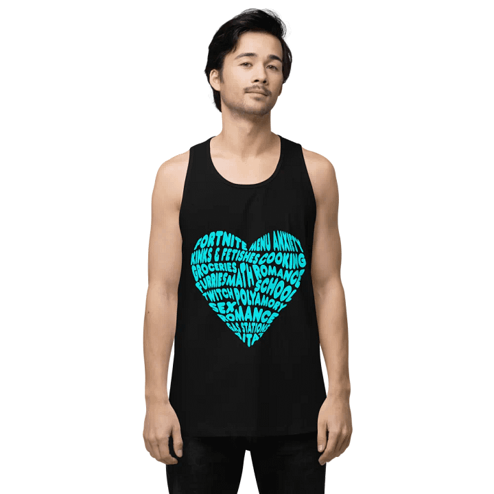 Titular Heart (Blacks and Blues) product image (1)