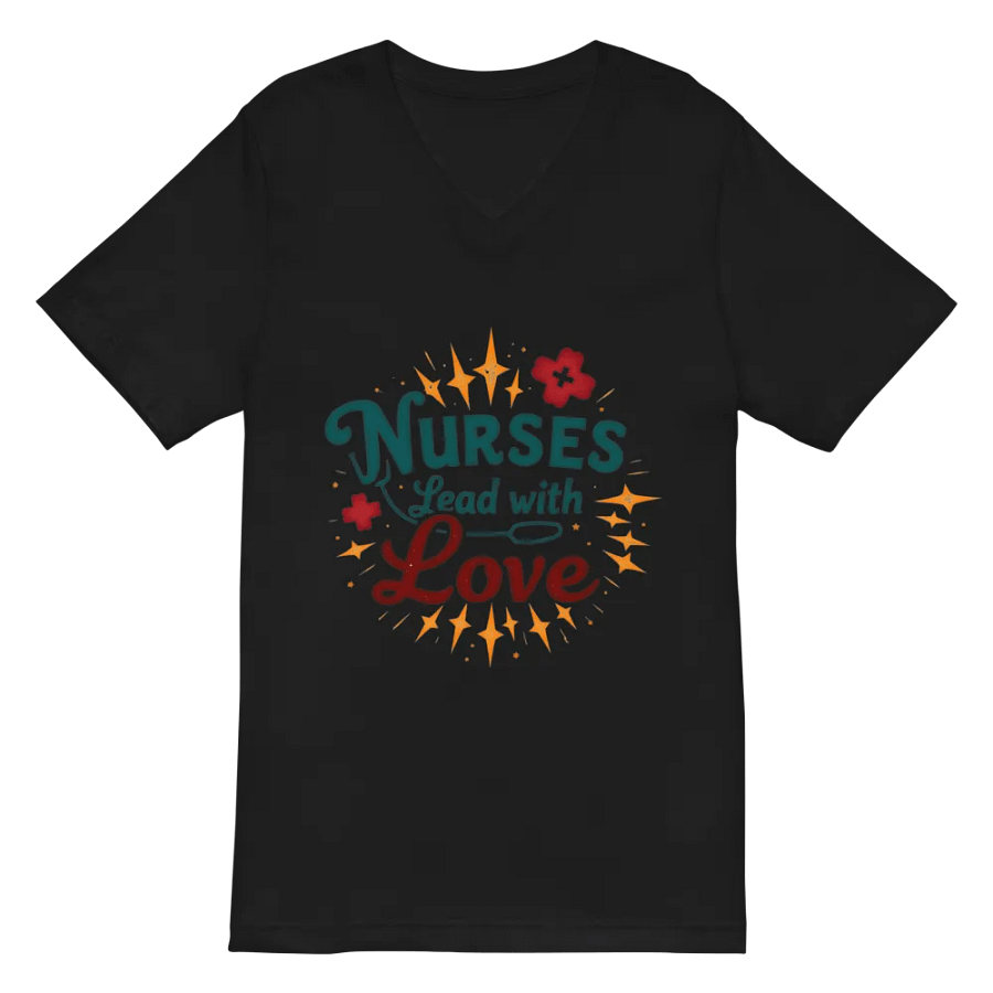 Nurse's Love V-Neck Tee product image (3)