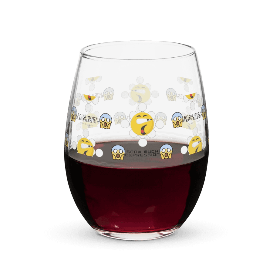 Snow Much Expression Stemless Wine Glass product image (8)