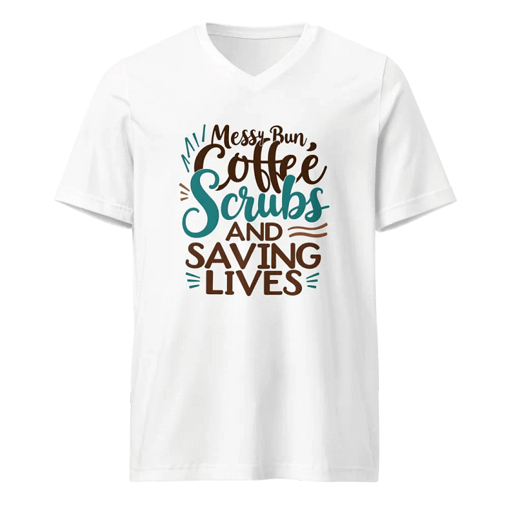 Saving Lives V-Neck Tee product image (1)