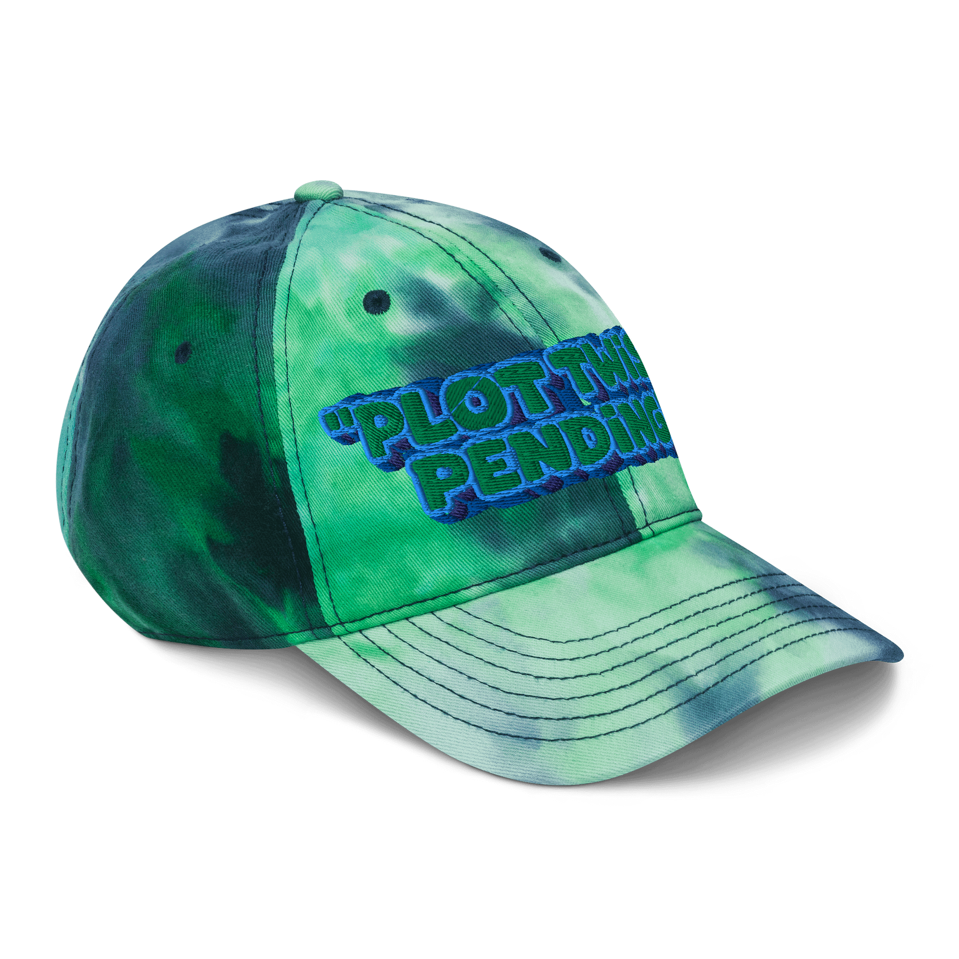 Groovy Twist Tie-Dye Dad Hat-PLOT TWIST PENDING product image (6)