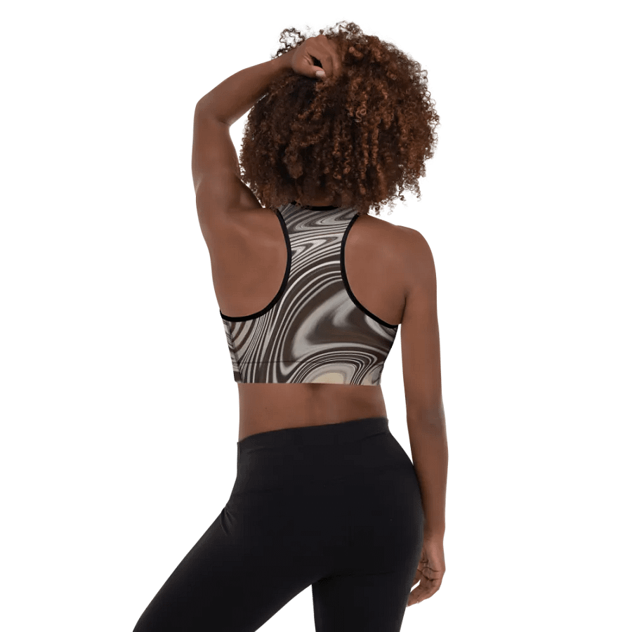 Swirl of Serenity Padded Sports Bra product image (2)