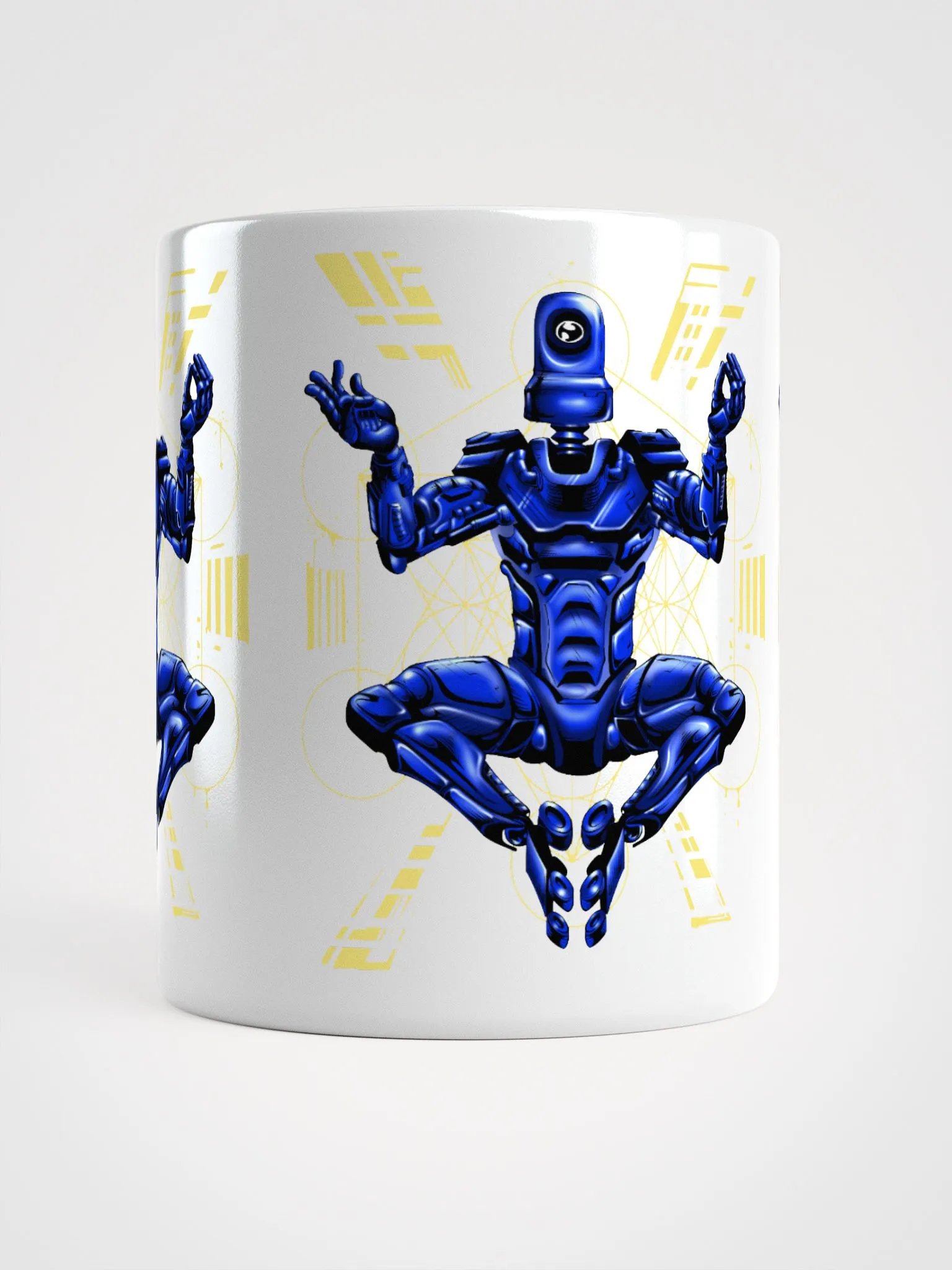 Sacred Geometry Robot - Mug product image (5)