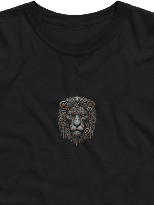 Steampunk Lion Mechanical Gears T-Shirt product image (1)
