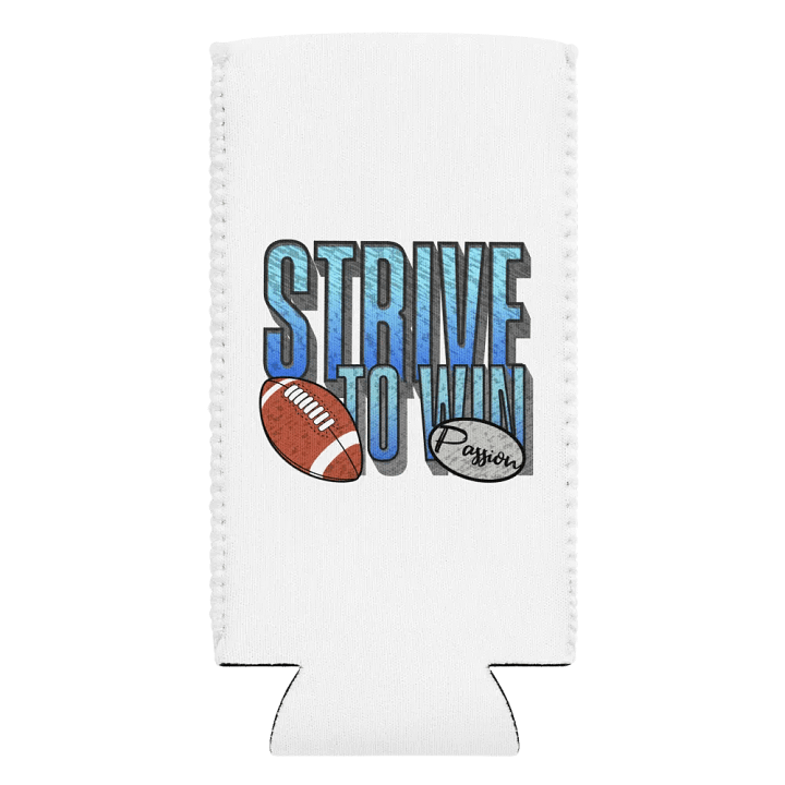 Strive To Win Football Passion Can Cooler product image (2)