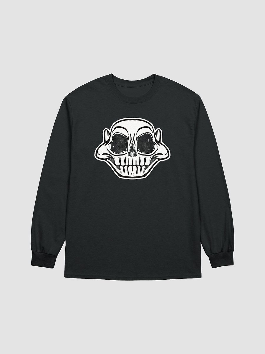 Grinning Skull Graphic Long Sleeve Tee product image (1)