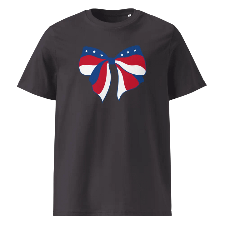 Patriotic Pride Bow Graphic T-Shirt product image (4)