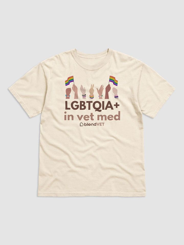 LGBTQIA+ in Vet Med Unisex Tee product image (1)