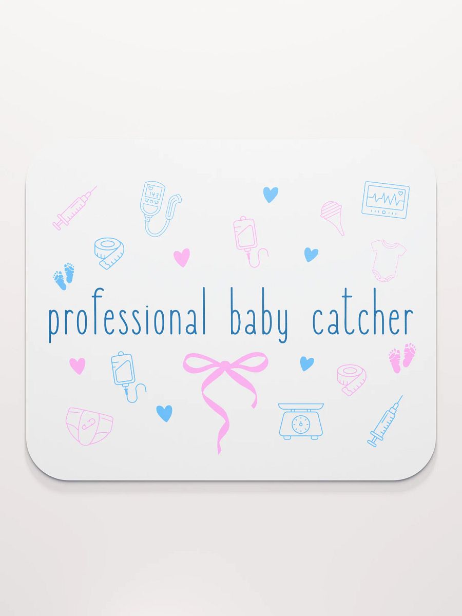 baby catcher (mouse pad) product image (1)