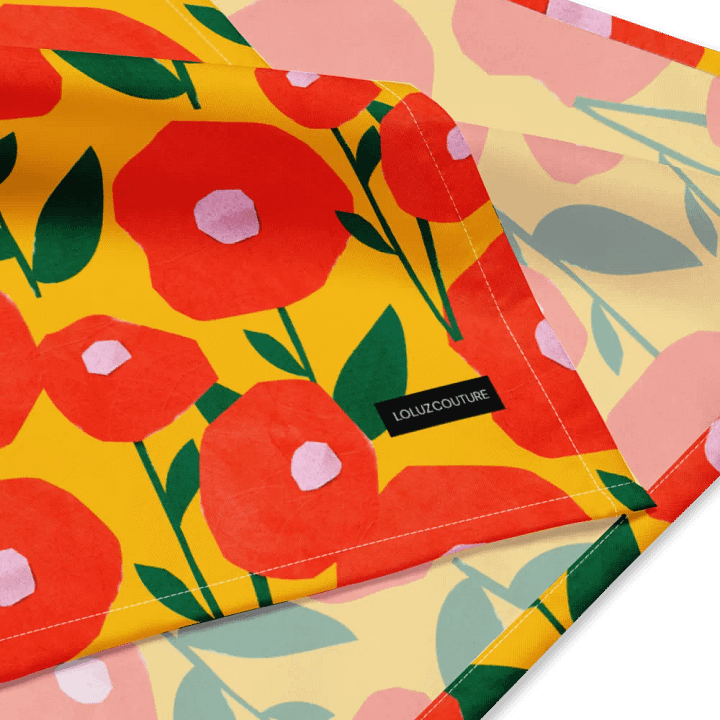 Cheerful Poppy Blooms Bandana product image (2)