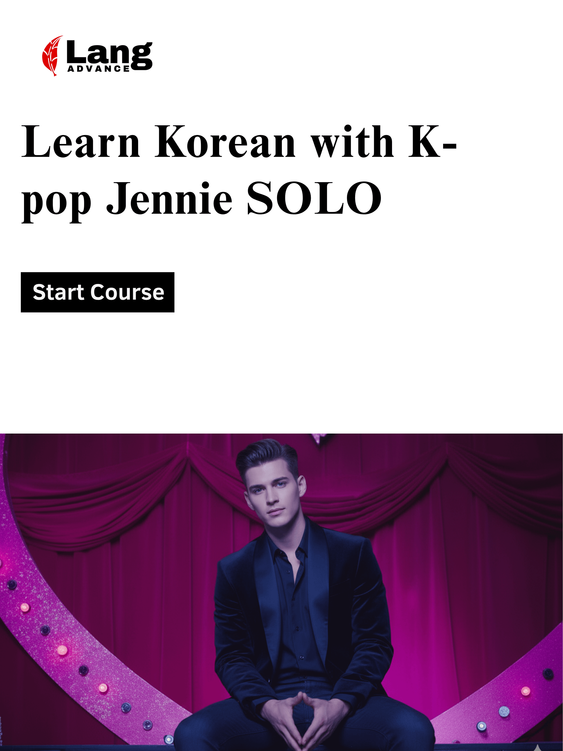 Learn Korean w - K-pop BLACKPINK's Jennie 'SOLO' product image (1)