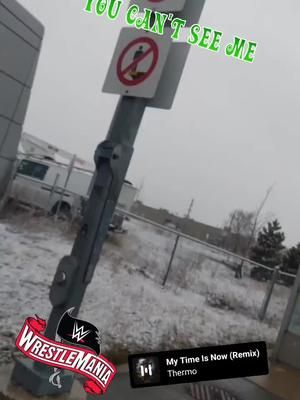 Hi!Good Morning!I don't know why John Cena is at the Downsview Park Go Station, but this isn't the way I'd start my route to Dallas, bubba.#fingerpointheadnod2022