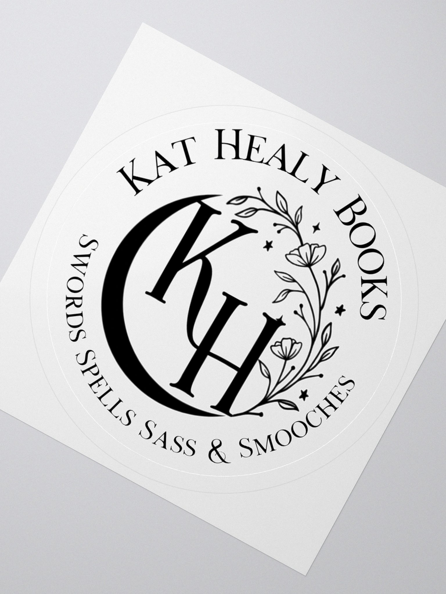 Kat Healy Books Slogan Sticker product image (4)