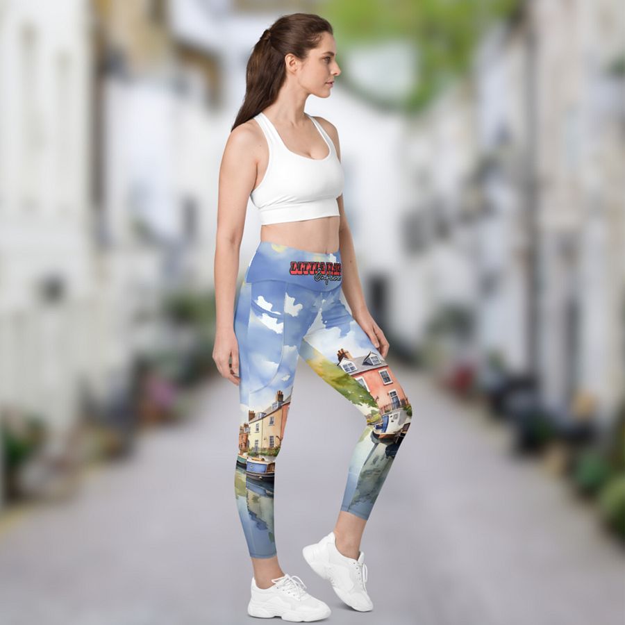 Little Italy - England - All Over Print - Watercolor - Leggings product image (7)