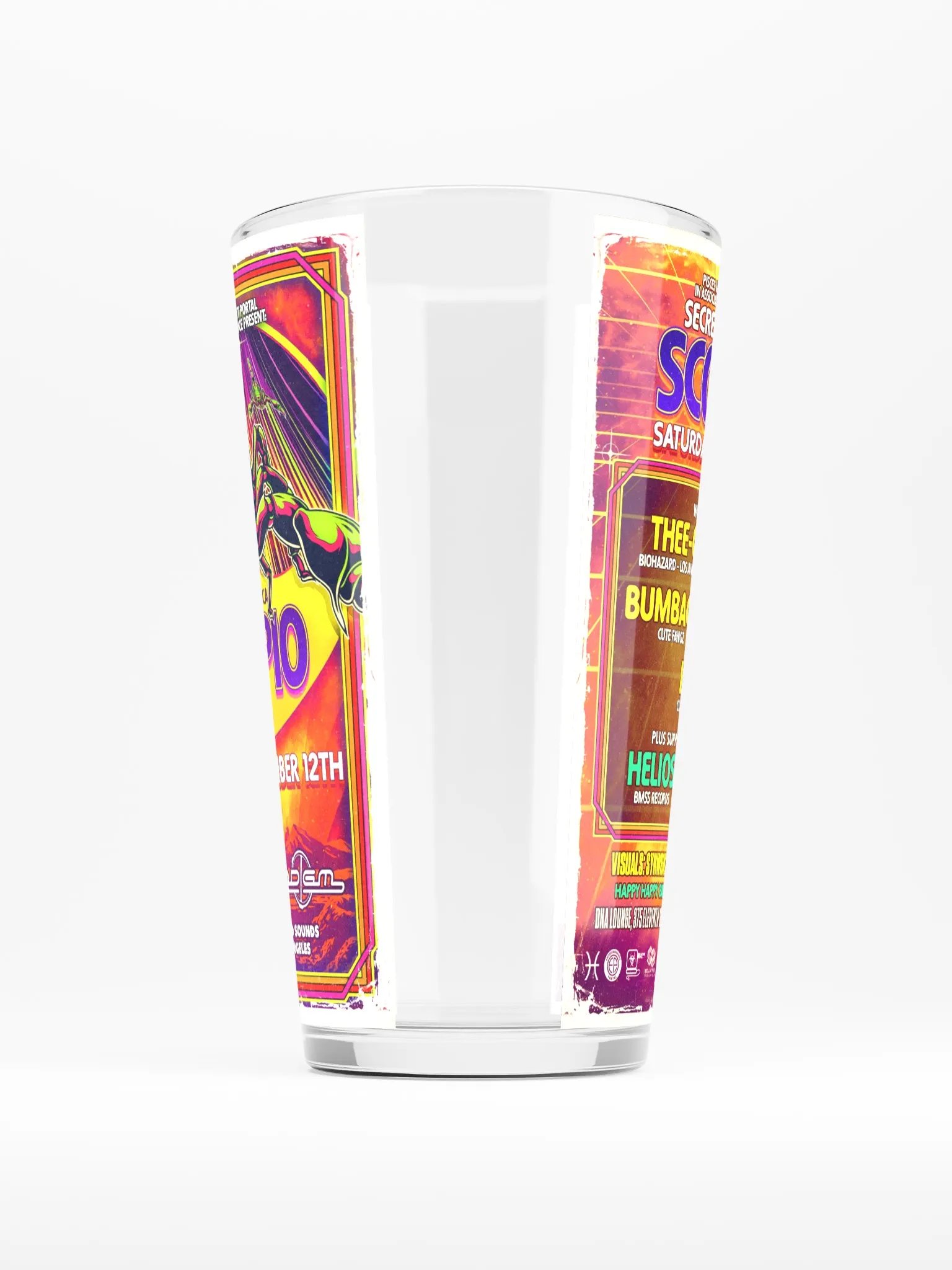Scorpio 2022 Shaker Pint Glass product image (5)